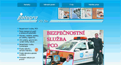 Desktop Screenshot of integrazlin.cz